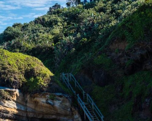 Steps from Private Beach